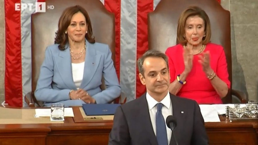 Μητσοτάκης στο Κογκρέσο: Δεν θα δεχθούμε αμφισβήτηση της ελληνικής κυριαρχίας - Είμαστε αταλάντευτα υπέρ της Ουκρανίας