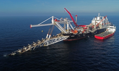 Nord Stream 2: Ξεκινά η τοποθέτηση σωλήνων αερίου στα ύδατα της Δανίας 