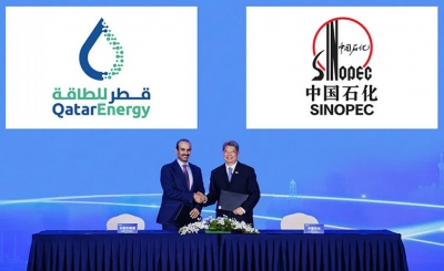 Η 27ετής συμφωνία της Sinopec για LNG με την Qatar Energy