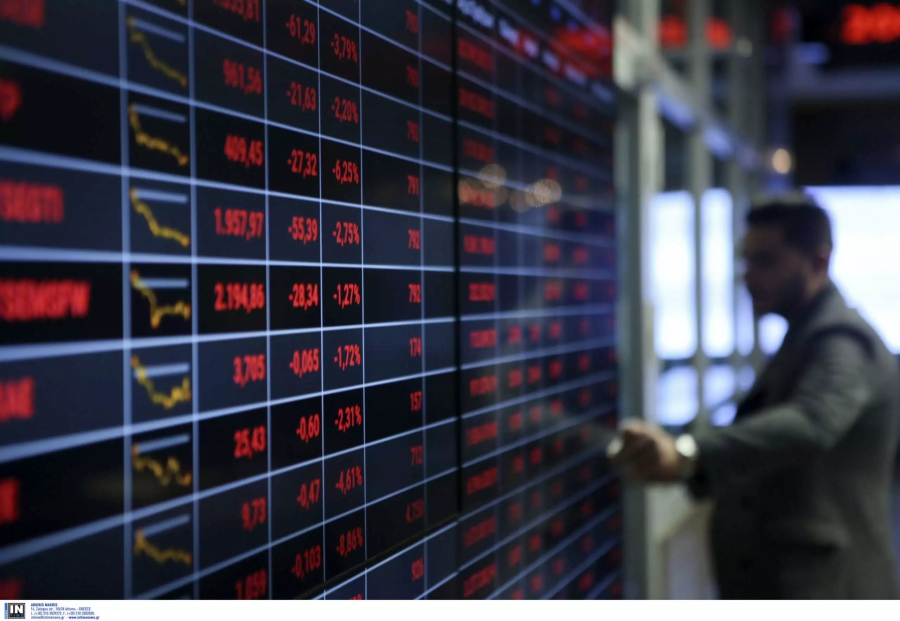 ΧΑ: Πτώση 0,33% στις 1.464 μονάδες - ΜΟΗ (+0,19%) 20,56e, Μetlen (+0,7%) 34,36e, ΕΛΠΕ 7,35e (+2,37%)