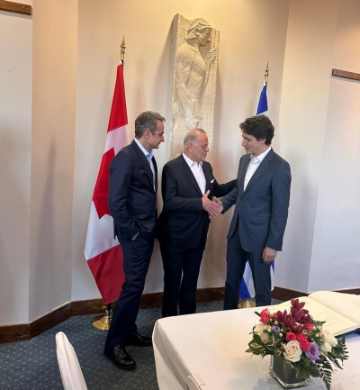 Ε. Μυτιληναίος στον Καναδά - Συναντήσεις με τους Πρωθυπουργούς Ελλάδας και Καναδά, με τις κυβερνητικές αρχές της Alberta και με τον Prem Watsa