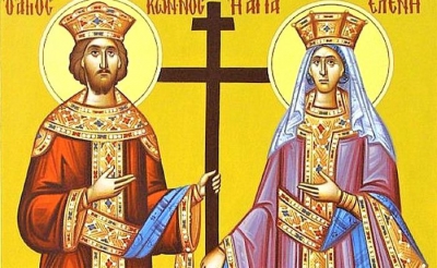 Σάββατο 21 Μαϊου: Άγιος και Μέγας Κωνσταντίνος Ισαπόστολος