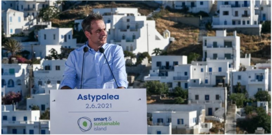 Κυρ. Μητσοτάκης: Η Αστυπάλαια παράθυρο σε ένα καθαρότερο και πιο πράσινο μέλλον