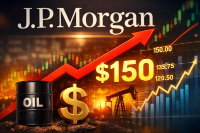 JP Morgan: Πετρέλαιο πάνω από τα 150 δολ αν τα Στενά του Ορμούζ παραμείνουν κλειστά έως τα μέσα Μαΐου