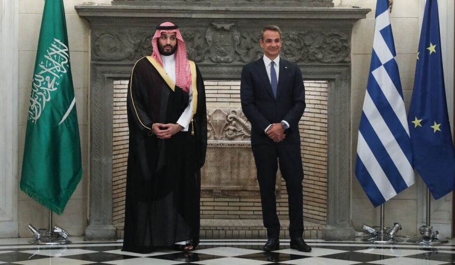 Τηλεφωνική επικοινωνία Μητσοτάκη- Mohammed bin Salman με φόντο την αναταραχή στη Μέση Ανατολή