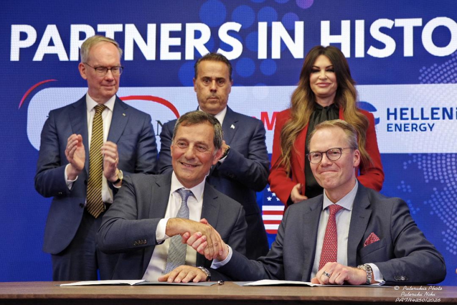 Όλη η παρουσίαση Energean - Stena Drilling στην τελετή υπογραφής της σύμβασης για το Βlock 2