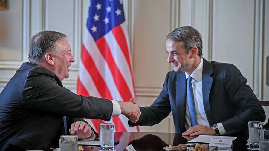 Επιστολή Pompeo στον Μητσοτάκη: Στηρίζουμε την ασφάλεια της Ελλάδας