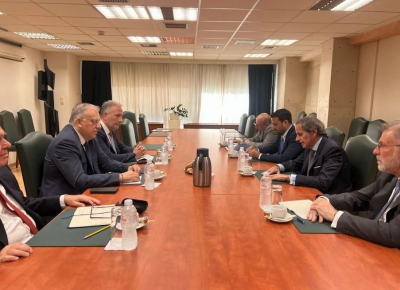 Συνάντηση Θεοδωρικάκου με τον Γενικό Διευθυντή του Διεθνούς Οργανισμού Ατομικής Ενέργειας