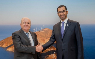 Στα GR-ECO Islands ο Πόρος - Τι ειπώθηκε στις επαφές Masdar με Περιστέρη, Χαντάβα