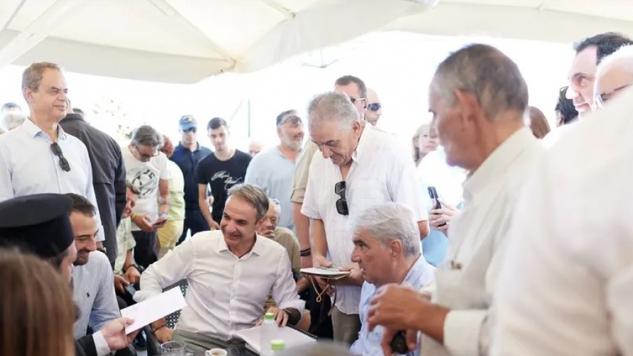Μητσοτάκης από Εύβοια: Το μήνυμα για την πτώση της κυβέρνησης του 1993