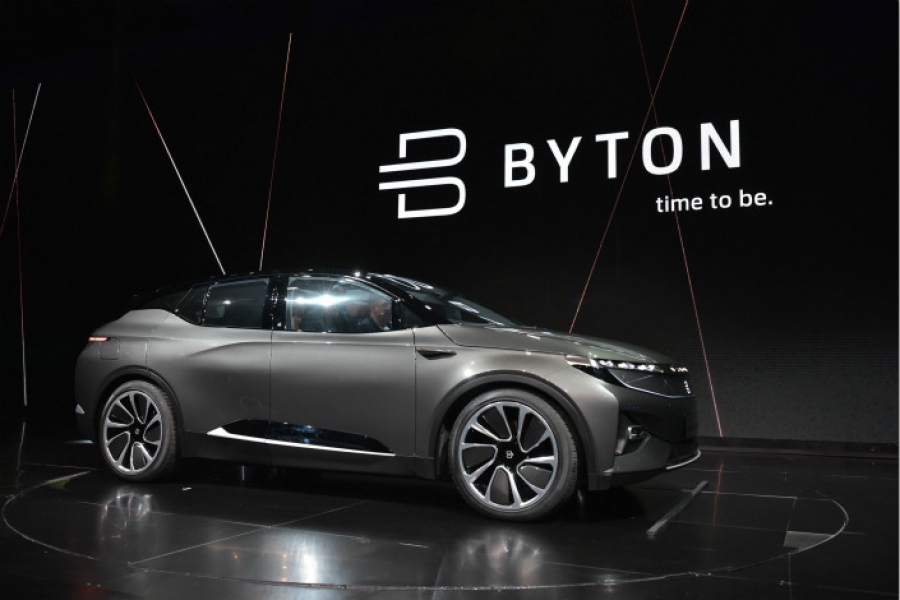 Συνομιλίες της κινεζικής εταιρείας EV Byton για συγχώνευση με την SPAC