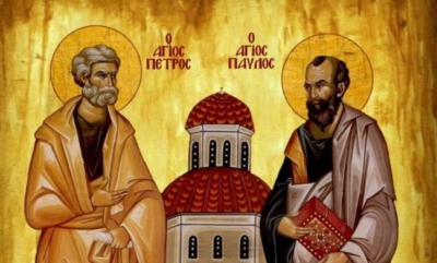 Πέμπτη 29 Μαϊου: Άγιοι Πέτρος και Παύλος Πρωτοκορυφαίοι Απόστολοι