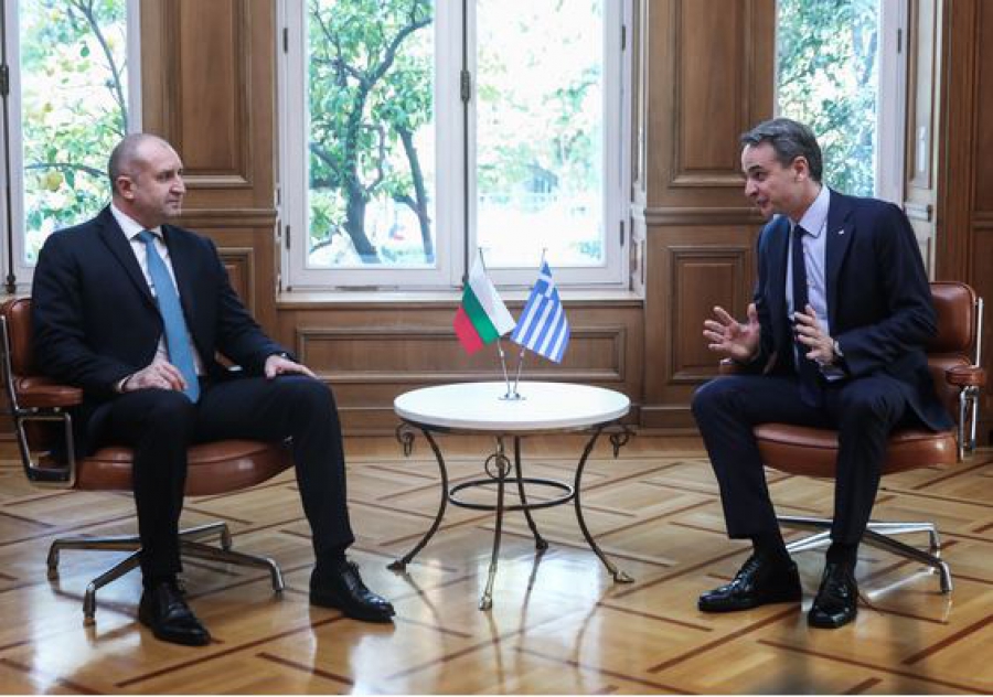 Μητσοτάκης και Ράντεφ υπέγραψαν την συμφωνία για το Μπουργκάς - Αλεξανδρούπολη