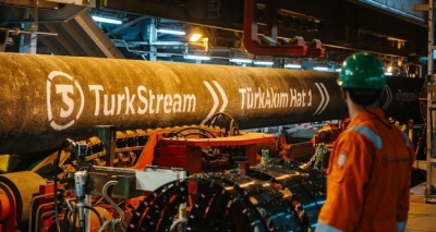 Η Gazprom διοχέτευσε ένα δισ. κυβικά μέτρα φυσικού αερίου στον Turkish Stream