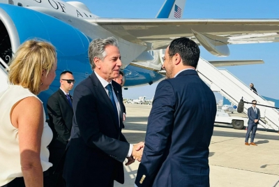 Μετά την Κύπρο και την Σούδα ο Μπλίνκεν έφτασε στην Τουρκία