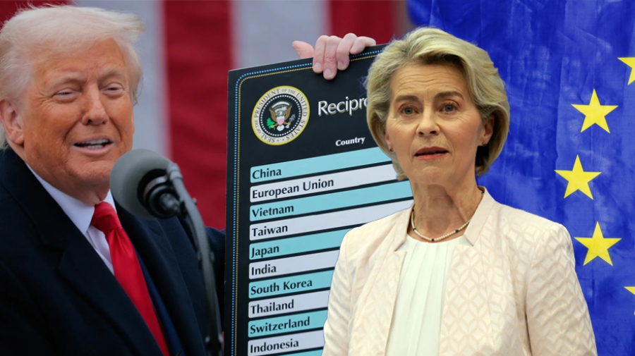 Von der Leyen: Διαπραγματεύσεις ή δασμοί και από την Ευρώπη - Προειδοποιούν για παγκόσμια ύφεση οι μεγάλοι οίκοι