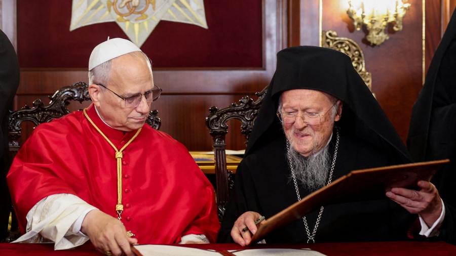 Kοινή δήλωση Βαρθολομαίου και Πάπα - Σαφής επιθυμία για κοινή ημερομηνία εορτασμού της Ανάστασης