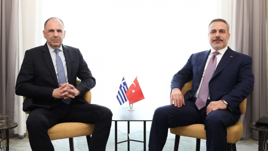 Γεραπετρίτης σε Fidan: Η μία και μόνη διαφορά μεταξύ Ελλάδας και Τουρκίας παραμένει η ΑΟΖ και η υφαλοκρηπίδα