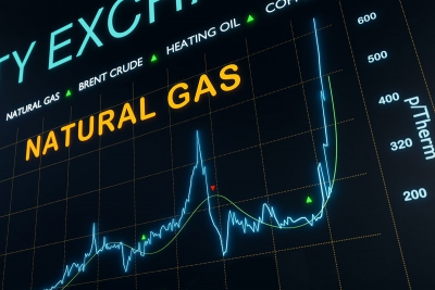 Άνοδος 0,87% για το συμβόλαιο TTF Μαΐου στα 45,03 ευρώ/MWh