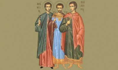Άγιοι Λεόντιος, Υπάτιος και Θεόδουλος - Πέμπτη 18 Ιουνίου 2026