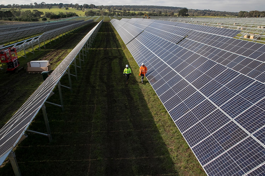Σε εξέλιξη η κατασκευή φωτοβολταϊκού πάρκου στο αεροδρόμιο της Μελβούρνης - Οι στόχοι και το μέλλον