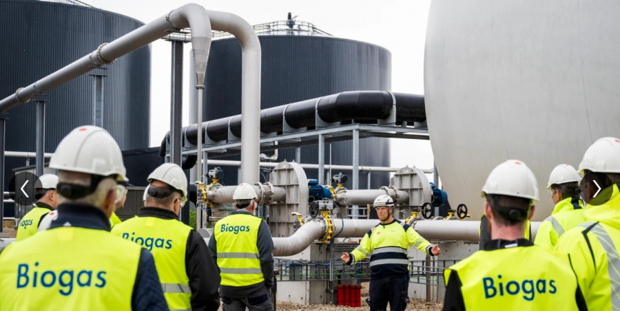 Η μονάδα βιοαερίου της Shell στη Δανία ολοκλήρωσε την αναβάθμισή της