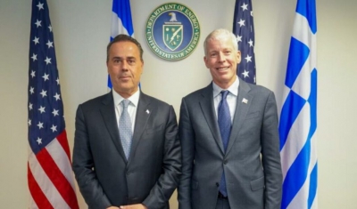 Eγκαινιάζεται το East Med Energy Center από Παπασταύρου, Wright, Δαμιανό (Κύπριο ΥΠΕΝ) και Ισραήλ στο Texas