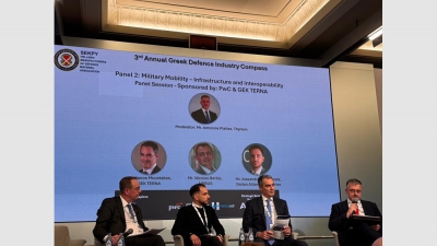 Μουστάκας (ΓΕΚ ΤΕΡΝΑ): Iδανικό εργαλείο υλοποίησης της ευρωπαϊκής πολιτικής για την άμυνα οι μεταφορικοί διάδρομοι