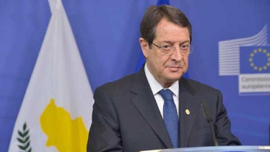 Αναστασιάδης (Κύπρος): Το βάρος ευθύνης και οι επιλογές μεταφέρονται τώρα ξεκάθαρα στην Τουρκία