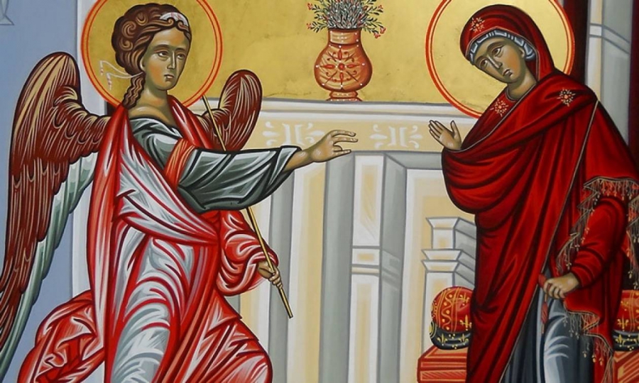 Πέμπτη 25 Μαρτίου: Ο Ευαγγελισμός της Υπεραγίας Θεοτόκου και του Έθνους