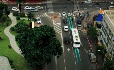 Ασύρματη φόρτιση αστικών λεωφορείων σε «ηλεκτρικούς» δρόμους στο Τελ Αβίβ