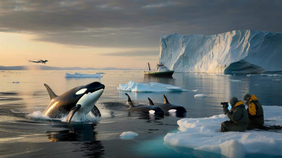 Κατάσταση έκτακτης ανάγκης στη Γροιλανδία: Ερευνητές εντόπισαν όρκες κοντά σε παγοκρηπίδες που λιώνουν (c-astonhair.co.uk)