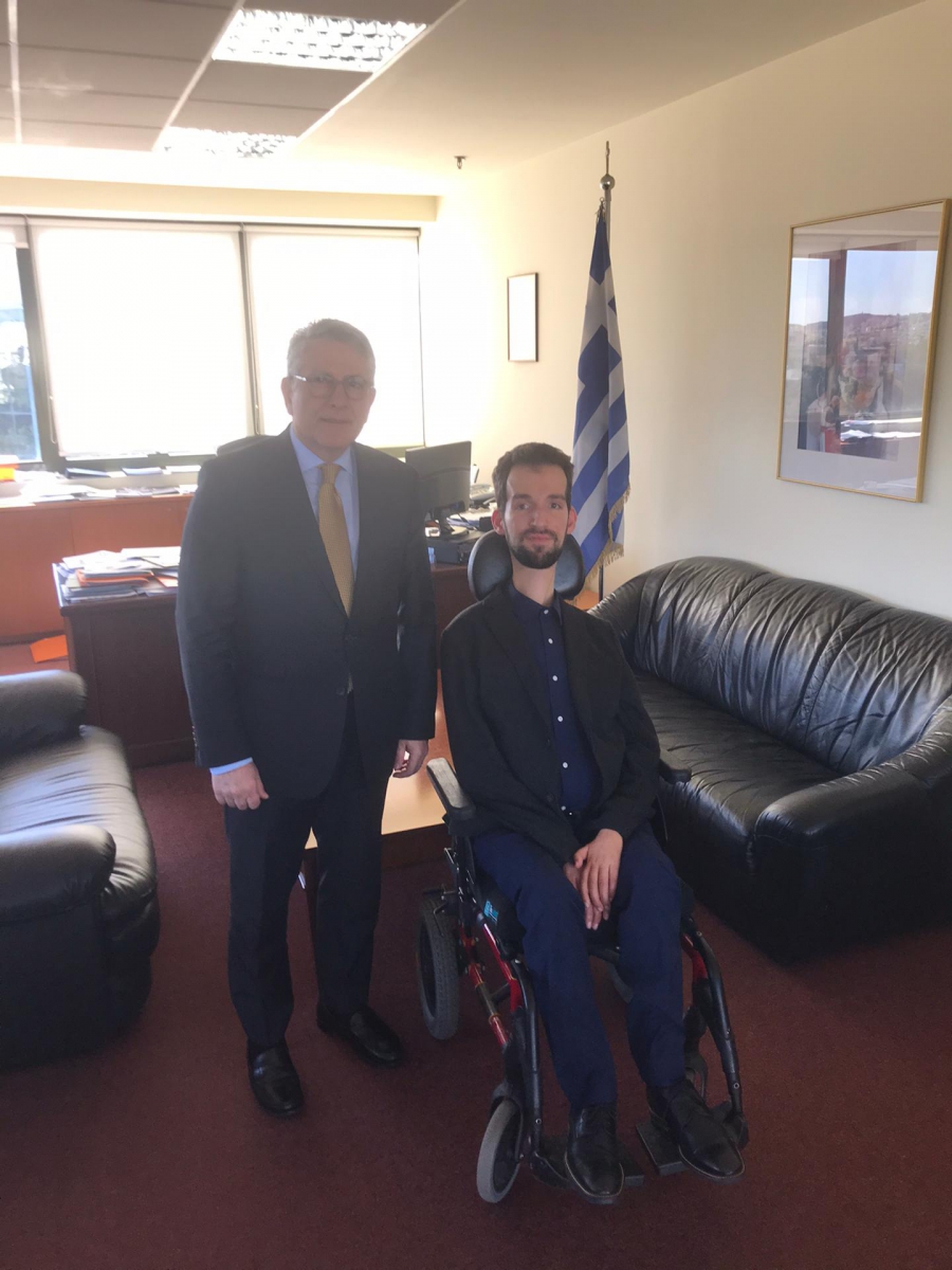 Συνάντηση των Γ. Θωμά και Ε. Μπακογιάννη με τον Στ. Κυμπουρόπουλο για την απολιγνιτοποίηση