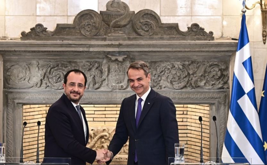Μητσοτάκης μετά την συνάντηση με Χριστοδουλίδη: Ελλάδα και Κύπρος υπέρ της άνευ όρων απελευθέρωσης των ομήρων