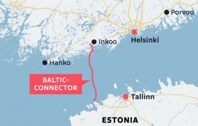 Φινλανδία: «Εξωτερική δραστηριότητα» κατέστρεψε τον αγωγό φυσικού αερίου