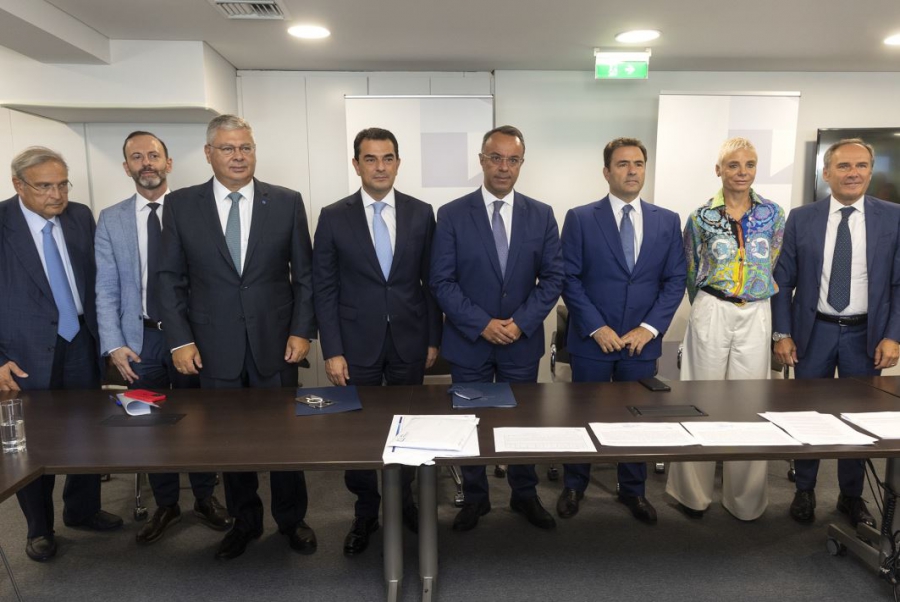 Έπεσαν οι υπογραφές για ΔΕΠΑ Υποδομών και Italgas