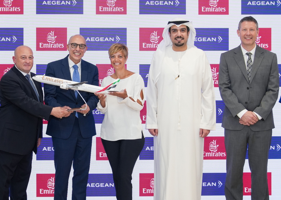 AEGEAN και Emirates προσφέρουν αμοιβαία οφέλη στους επιβάτες τους μέσω προγραμμάτων πιστότητας