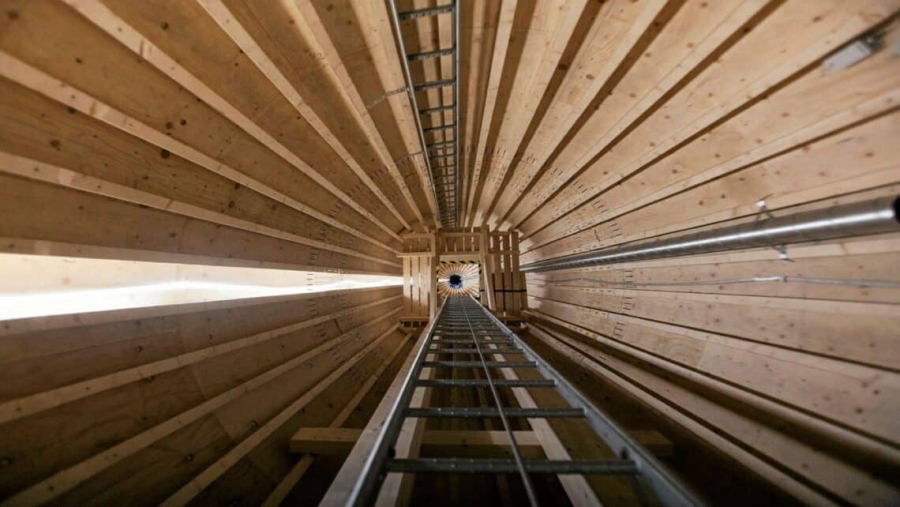 Στη Σουηδία η πρώτη ανεμογεννήτρια με στρόβιλο από ξύλο (Eco News)