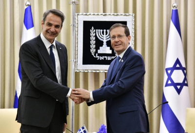Συνάντηση Μητσοτάκη - Herzog (Ισραήλ) για τις ενεργειακές διασυνδέσεις