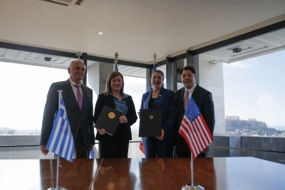 Υπογραφή Μνημονίου Κατανόησης για θέματα ενεργειακής συνεργασίας μεταξύ Ελλάδας - ΗΠΑ