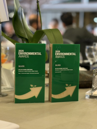 Δύο Silver διακρίσεις για τη Volton στα Environmental Awards 2026