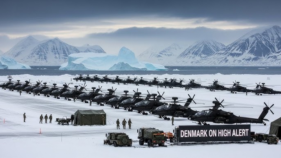 ΗΠΑ: 150 επιθετικά ελικόπτερα και δεκάδες αεροσκάφη πέταξαν για Γροιλανδία