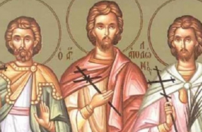 Πέμπτη 14 Δεκεμβρίου: Άγιοι Φιλήμων, Απολλώνιος, Αρριανός