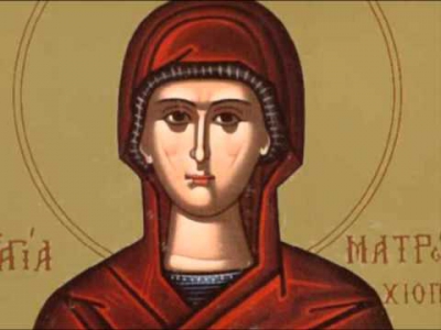 Δευτέρα 27 Μαρτίου: Αγία Ματρώνα εν Θεσσαλονίκη