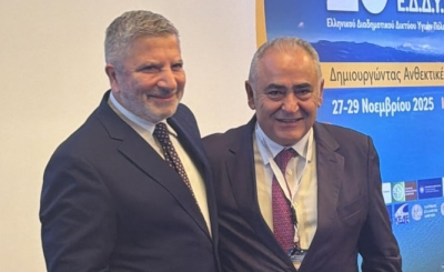 Χατζηθεοδοσίου: Τιμητική βράβευση από τον Πατούλη στα Ιωάννινα