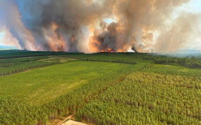 Πυρκαγιά στη Γαλλία κατέκαψε 13.000 στρέμματα στο νοτιοδυτικό τμήμα της χώρας