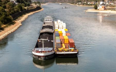 Γερμανία: Κλειστός για την ναυτιλία ο Ρήνος λόγω υψηλών υδάτων