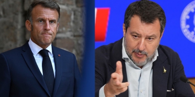 O Σαλβίνι καρφώνει Μακρόν για την αποστολή στρατευμάτων στην Ουκρανία και δημιουργείται ένταση μεταξύ Ιταλίας - Γαλλίας