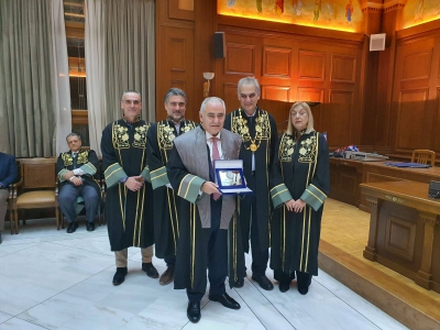 Αναγορεύτηκε Επίτιμος Διδάκτωρ του Γεωπονικού Πανεπιστημίου ο Γιάννης Χατζηθεοδοσίου