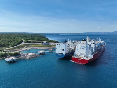Κροατία: Διαγωνισμός για έξι νέα φορτία LNG στο Krk FSRU
